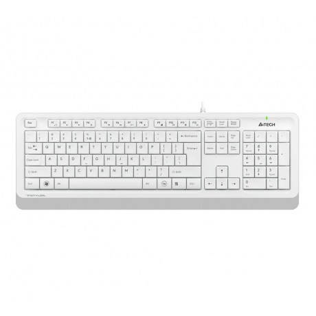 Клавиатура A4Tech Fstyler FK10 белый/серый - фото 1
