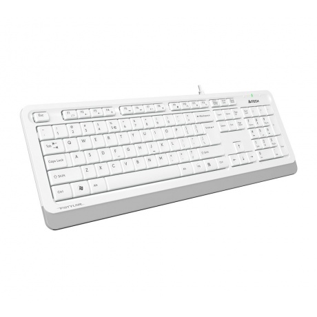 Клавиатура A4Tech Fstyler FK10 белый/серый - фото 2