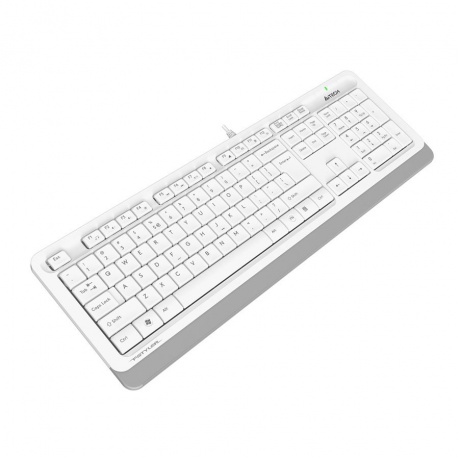 Клавиатура A4Tech Fstyler FK10 белый/серый - фото 3