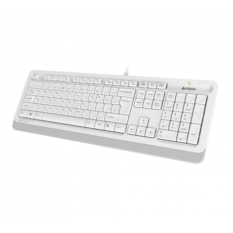 Клавиатура A4Tech Fstyler FK10 белый/серый - фото 5