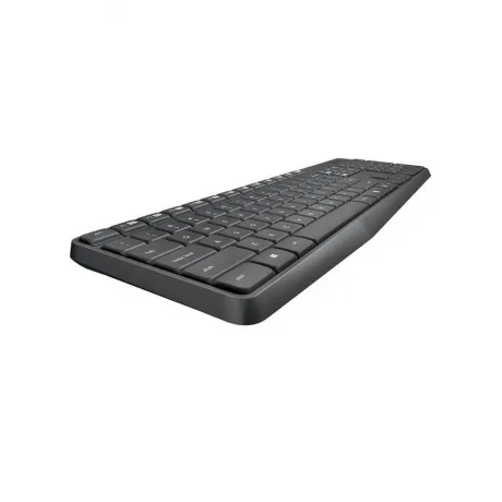 Набор клавиатура+мышь Logitech MK235 серый