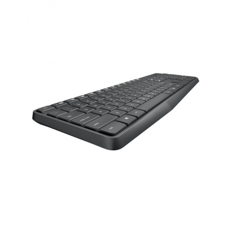 Набор клавиатура+мышь Logitech MK235 серый - фото 1