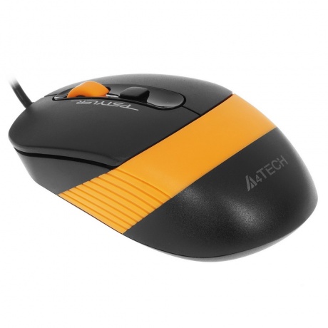 Набор клавиатура+мышь A4Tech Fstyler F1010 черный/оранжевый - фото 6