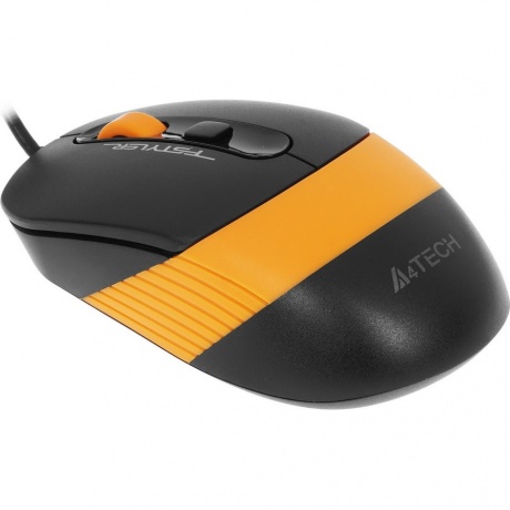 Набор клавиатура+мышь A4Tech Fstyler F1010 черный/оранжевый - фото 7