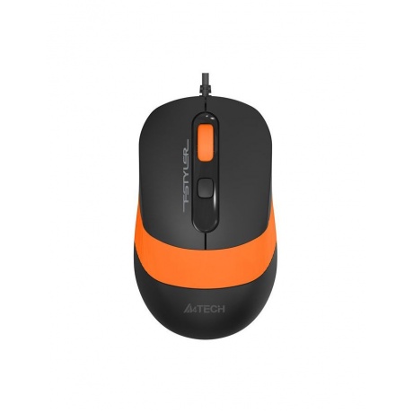 Набор клавиатура+мышь A4Tech Fstyler F1010 черный/оранжевый - фото 5