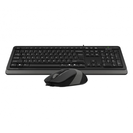 Набор клавиатура+мышь A4Tech Fstyler F1010 черный/серый - фото 9