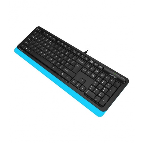Клавиатура A4Tech Fstyler FK10 черный/синий - фото 4