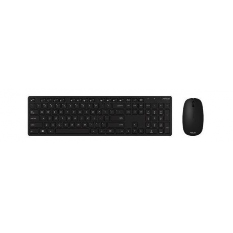 Набор клавиатура+мышь Asus W5000 черный - фото 1