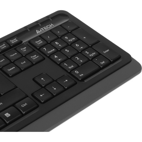 Набор клавиатура+мышь A4Tech Fstyler FG1010 черный/серый