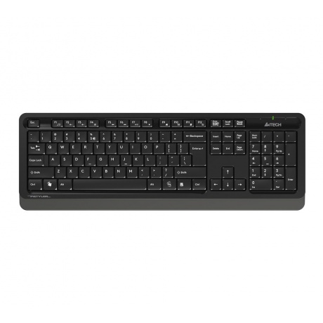 Набор клавиатура+мышь A4Tech Fstyler FG1010 черный/серый - фото 3