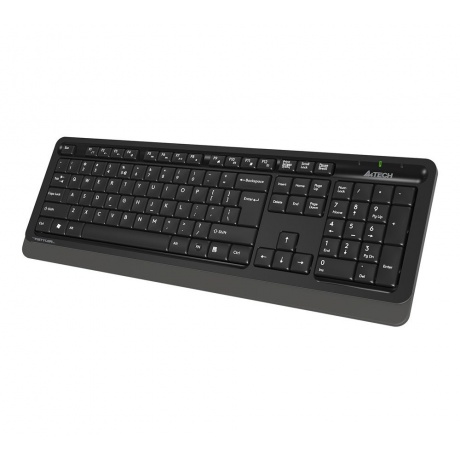 Набор клавиатура+мышь A4Tech Fstyler FG1010 черный/серый - фото 5