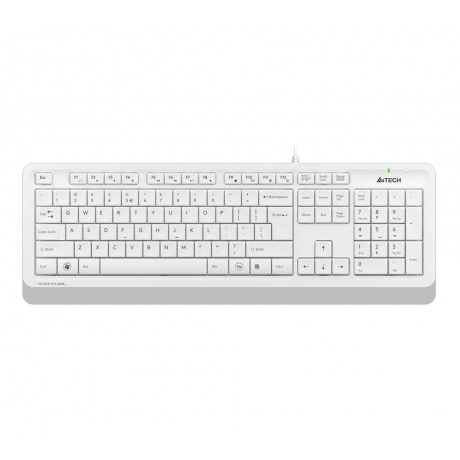 Набор клавиатура+мышь A4Tech Fstyler F1010 белый/серый - фото 2
