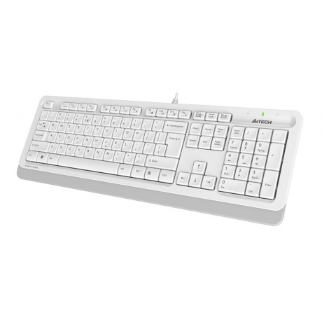 Набор клавиатура+мышь A4Tech Fstyler F1010 белый/серый - фото 4