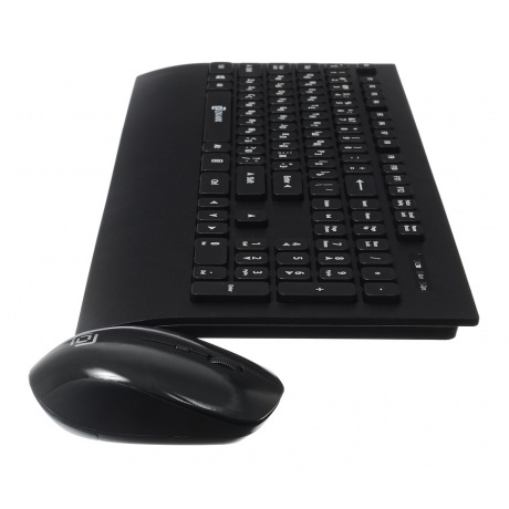 Набор клавиатура+мышь Oklick 222M черный - фото 4
