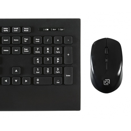 Набор клавиатура+мышь Oklick 222M черный - фото 5