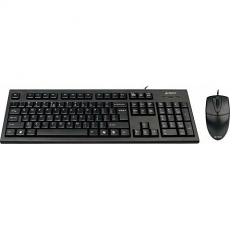 Набор клавиатура+мышь A4Tech KR-8520D черный - фото 15