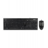Набор клавиатура+мышь A4Tech KR-8520D черный