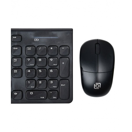 Набор клавиатура+мышь Oklick 220M черный - фото 5