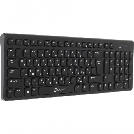 Набор клавиатура+мышь Oklick 220M черный - фото 23