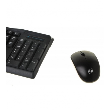 Набор клавиатура+мышь Oklick 230M черный - фото 6