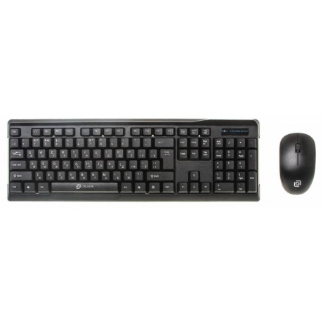 Набор клавиатура+мышь Oklick 230M черный - фото 9
