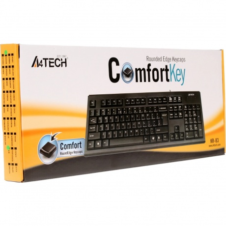 Клавиатура A4Tech KR-83 черный - фото 6