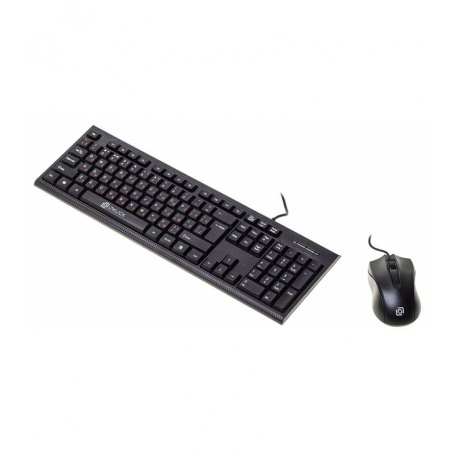 Набор клавиатура+мышь Oklick 620M черный - фото 5