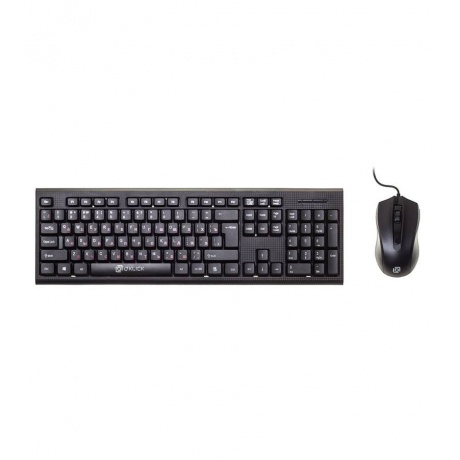 Набор клавиатура+мышь Oklick 620M черный - фото 6