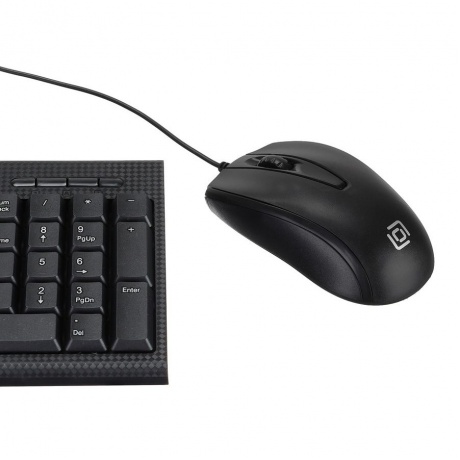 Набор клавиатура+мышь Oklick 630M черный - фото 7