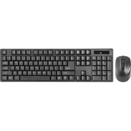 Набор клавиатура+мышь Defender C-915 RU Black USB - фото 1