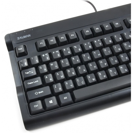 Клавиатура Zalman ZM-K600S Black USB+PS/2 - фото 4