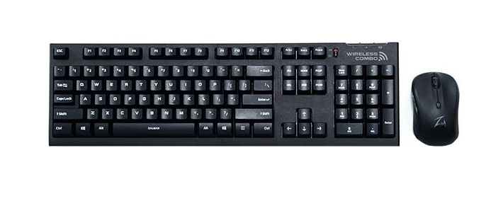 Набор клавиатура+мышь Zalman ZM-KM870RF Combo Black USB