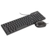 Клавиатура и мышь Ritmix RKC-010 Black USB