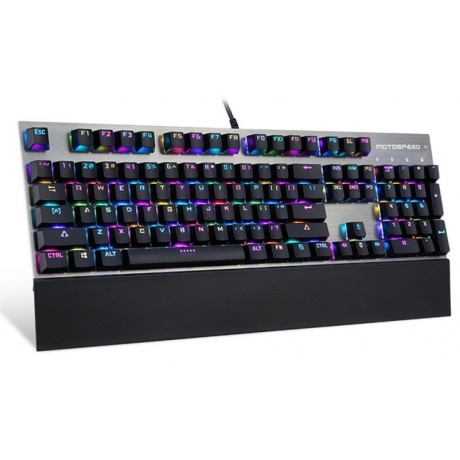 Игровая проводная клавиатура Motospeed CK108 RGB Outemu Black switch - фото 2