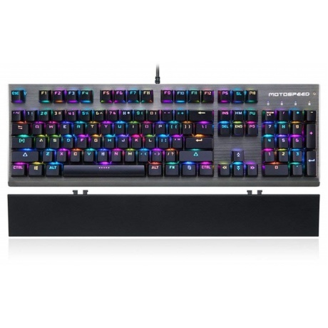 Игровая проводная клавиатура Motospeed CK108 RGB Outemu Black switch - фото 4