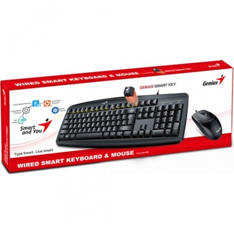 Набор клавиатура+мышь Genius Smart KM-200 - фото 12