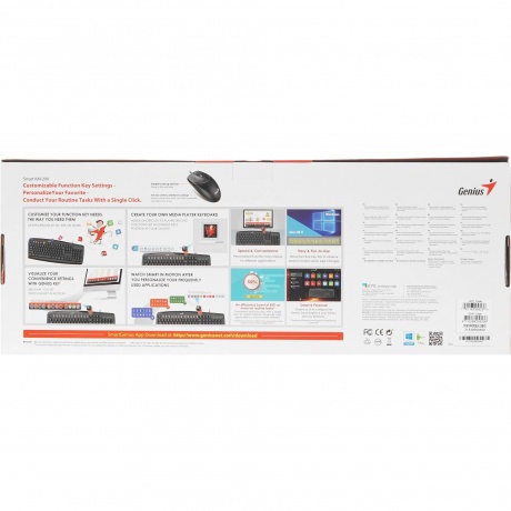 Набор клавиатура+мышь Genius Smart KM-200 - фото 10