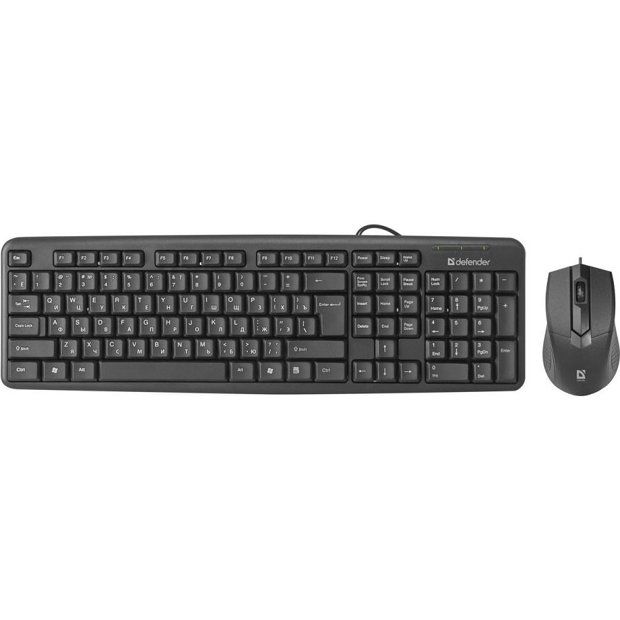 цена Комплект клавиатура+мышь Defender Dakota C-270 45270