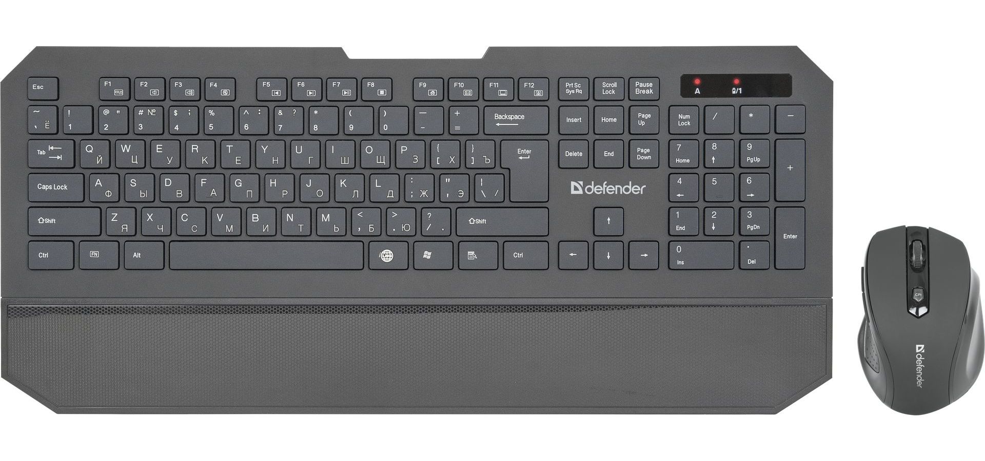 цена Набор клавиатура+мышь Defender Berkeley C-925 Nano Black USB