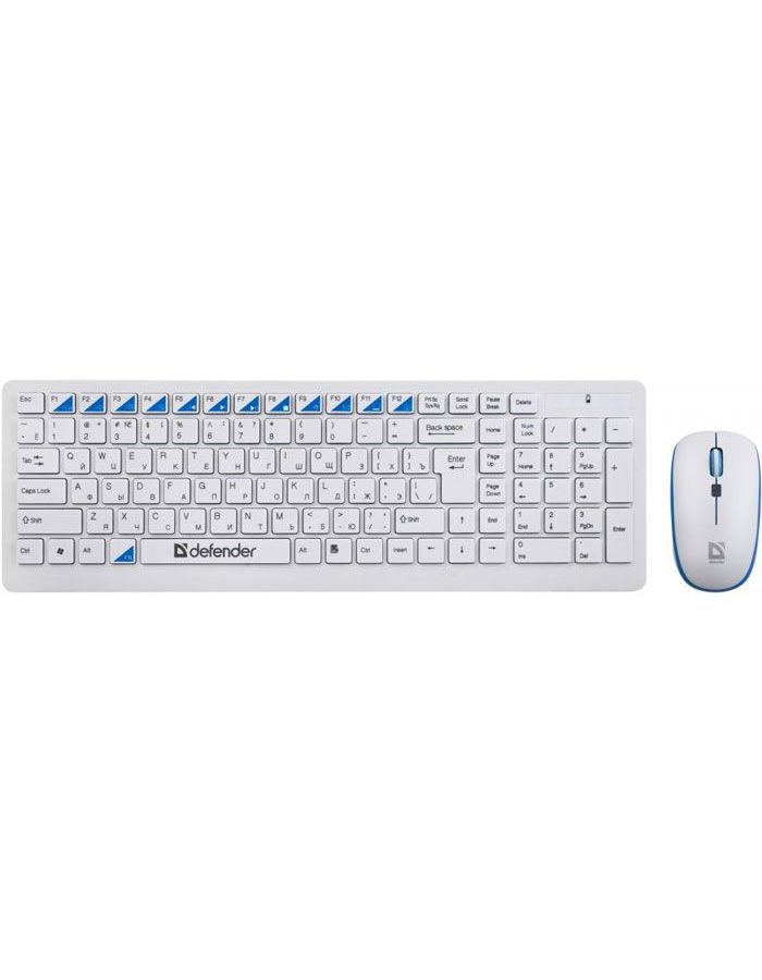 Набор клавиатура+мышь Defender Skyline 895 Nano White USB