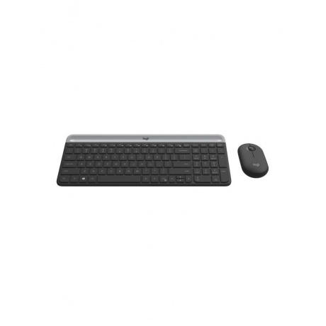 Набор клавиатура+мышь Logitech MK470 Slim Wireless Combo Graphite - фото 2