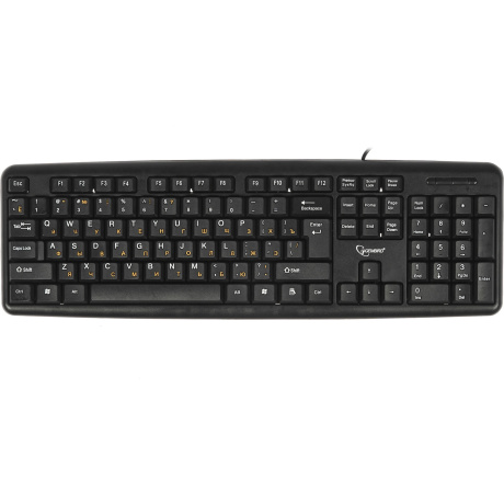 Клавиатура Gembird KB-8320U-BL Black USB