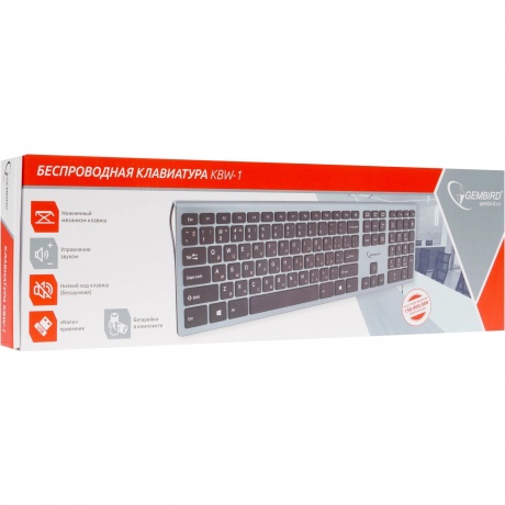 Клавиатура Gembird KBW-1 - фото 6