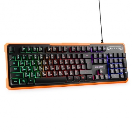 Клавиатура Гарнизон GK-320G Black - фото 2