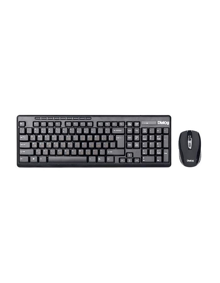 цена Набор клавиатура+мышь Dialog KMROP-4020U Black USB