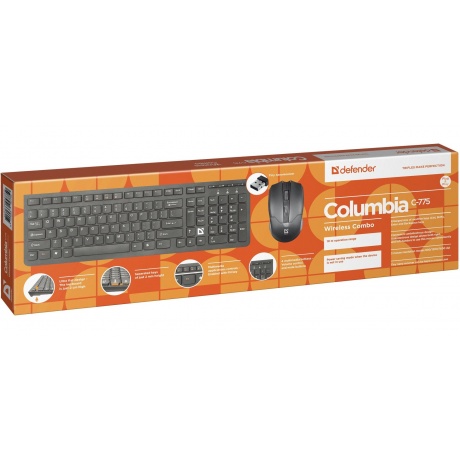 Набор клавиатура+мышь Defender Columbia C-775RU - фото 3