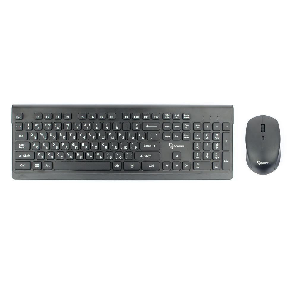 цена Набор клавиатура+мышь Gembird KBS-7200