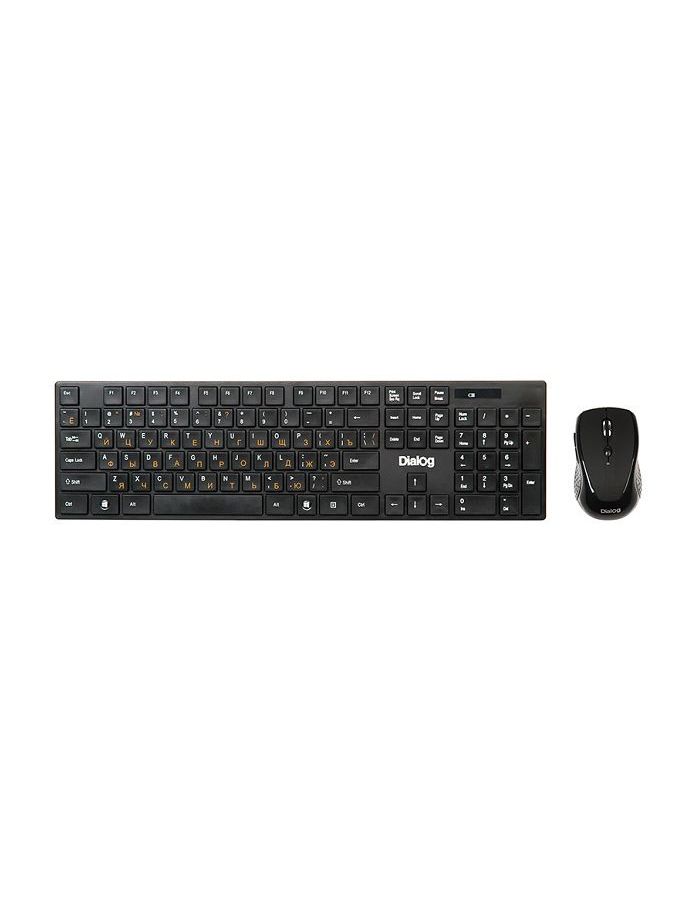 Набор клавиатура+мышь Dialog KMROP-4030U Black USB комплект dialog pointer kmrop 4020u usb черный