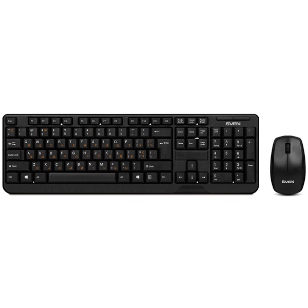 Набор клавиатура+мышь Sven Comfort 3300 Wireless комплект клавиатура мышь microsoft sculpt comfort desktop black usb черный