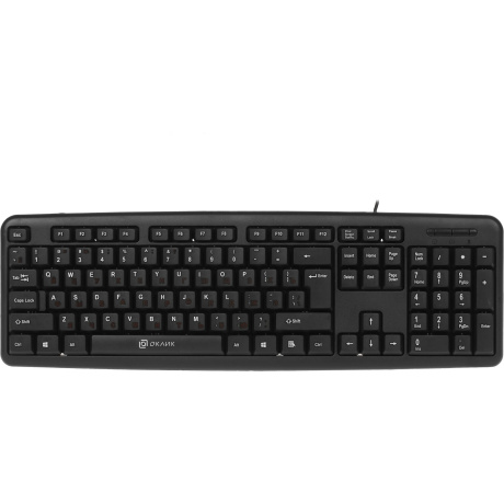 Клавиатура Oklick 90MV2 черный USB